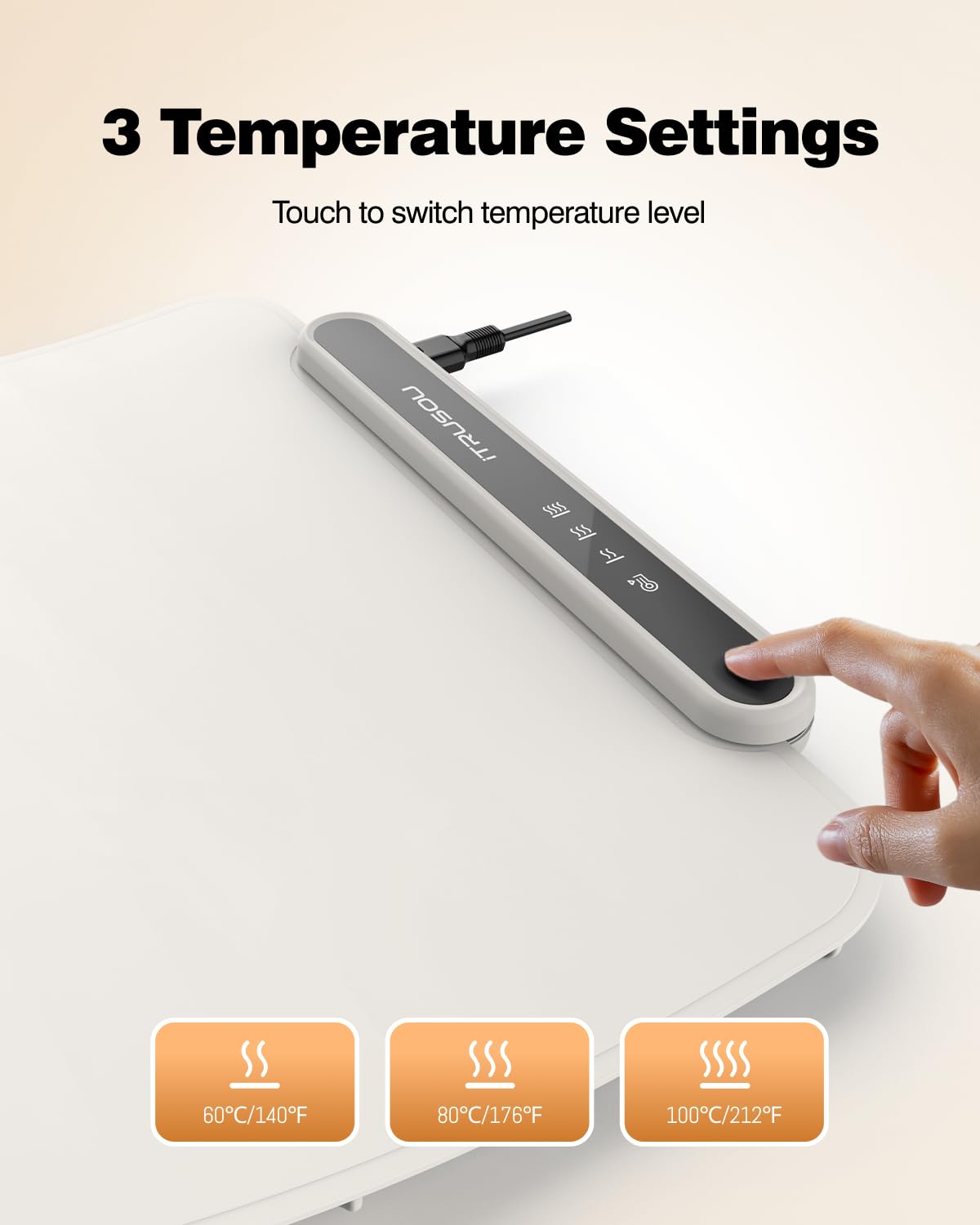 Electric Silicone Food Warmer Mat – Heating Tray for Buffet, Parties & Kitchen Use | Waterproof, Rollable & Easy to Clean