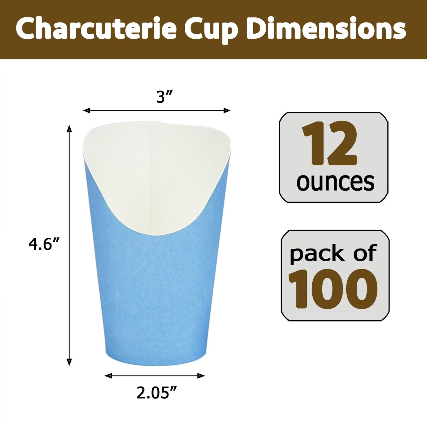 Versatile Snack Holder Cups – 100 Pack
