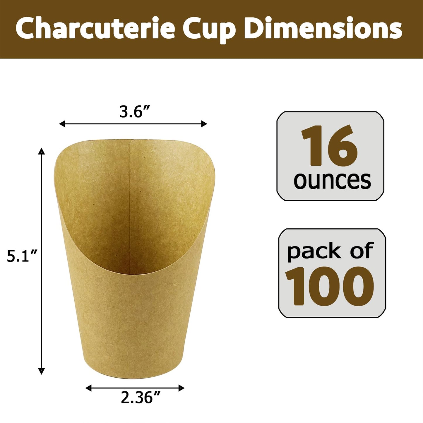 Versatile Snack Holder Cups – 100 Pack