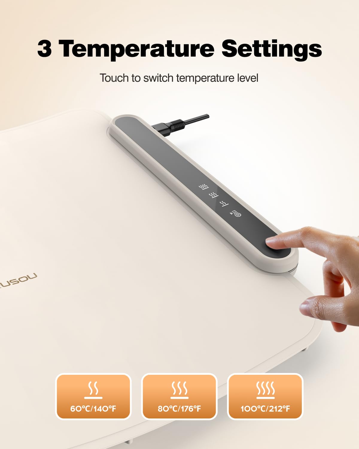 Electric Silicone Food Warmer Mat – Heating Tray for Buffet, Parties & Kitchen Use | Waterproof, Rollable & Easy to Clean