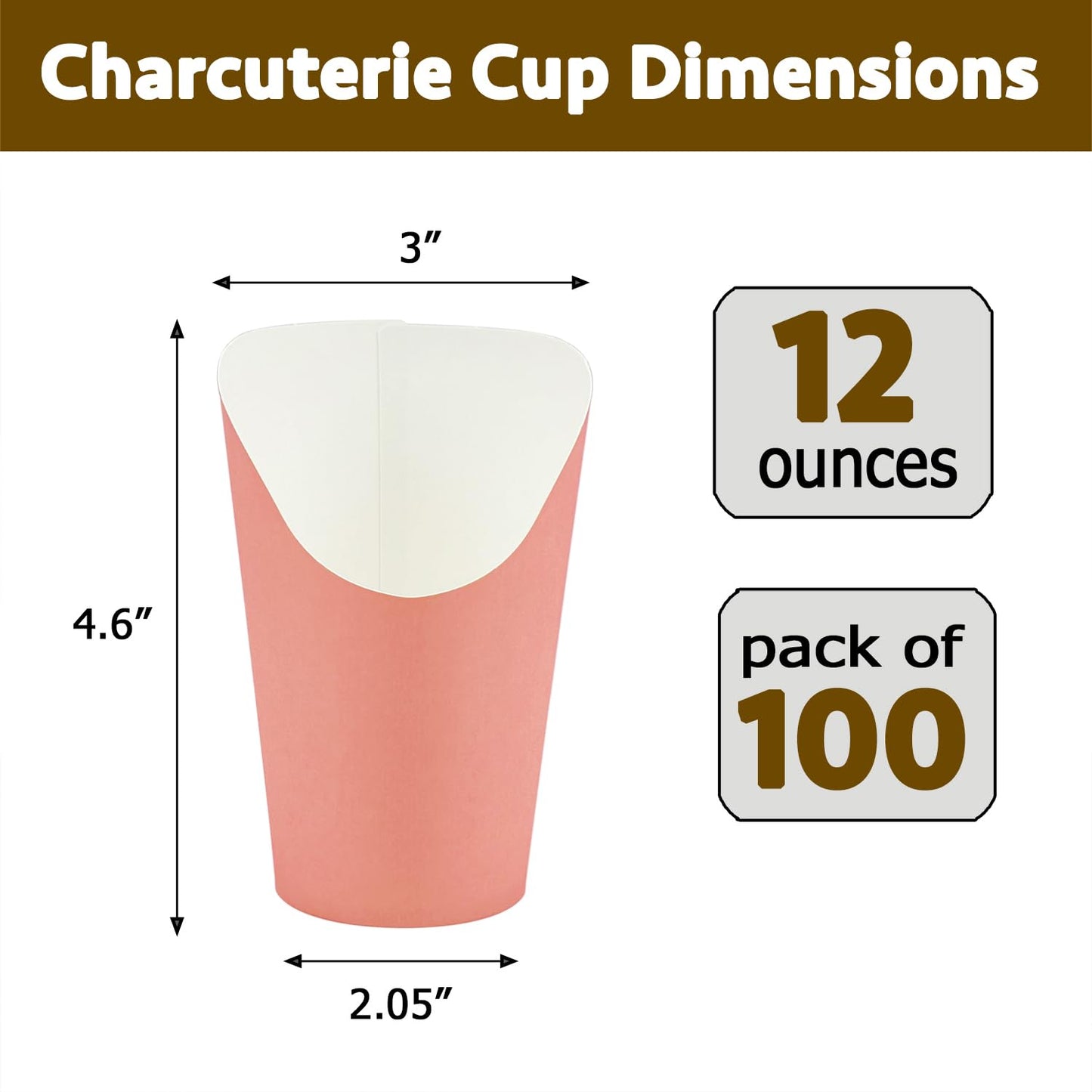 Versatile Snack Holder Cups – 100 Pack