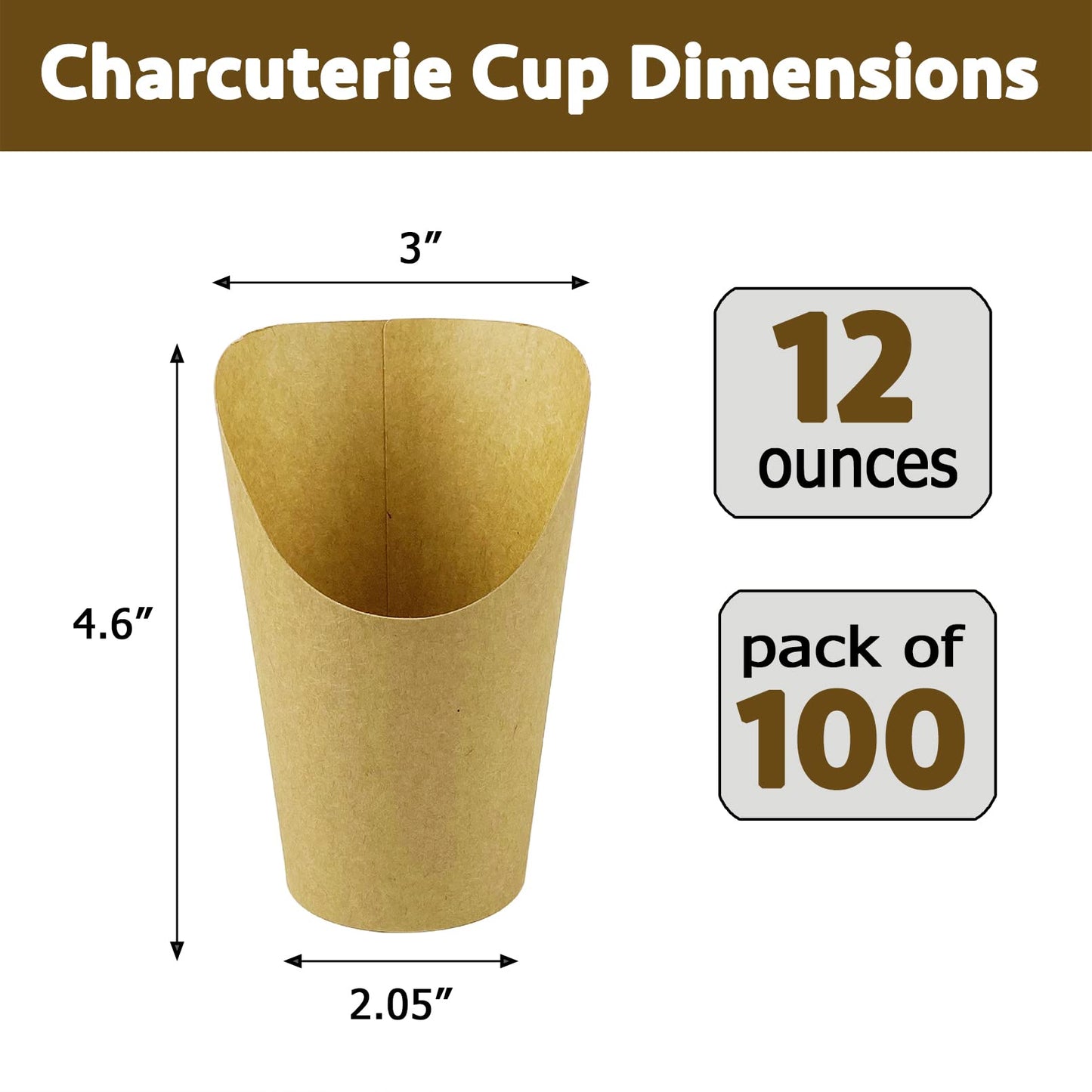 Versatile Snack Holder Cups – 100 Pack