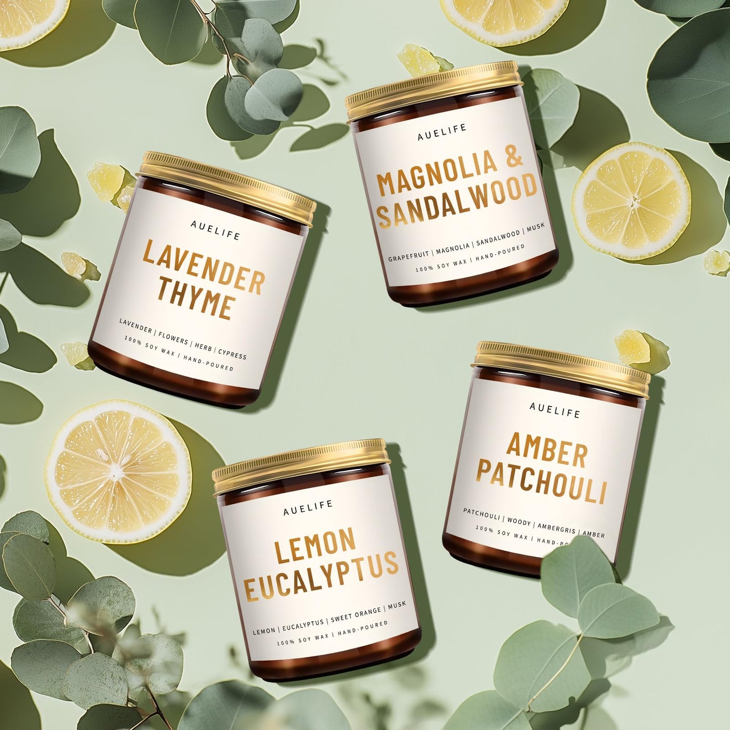 Autumn Scented Candle Collection – Seasonal Scents for Cozy, Holiday Ambience