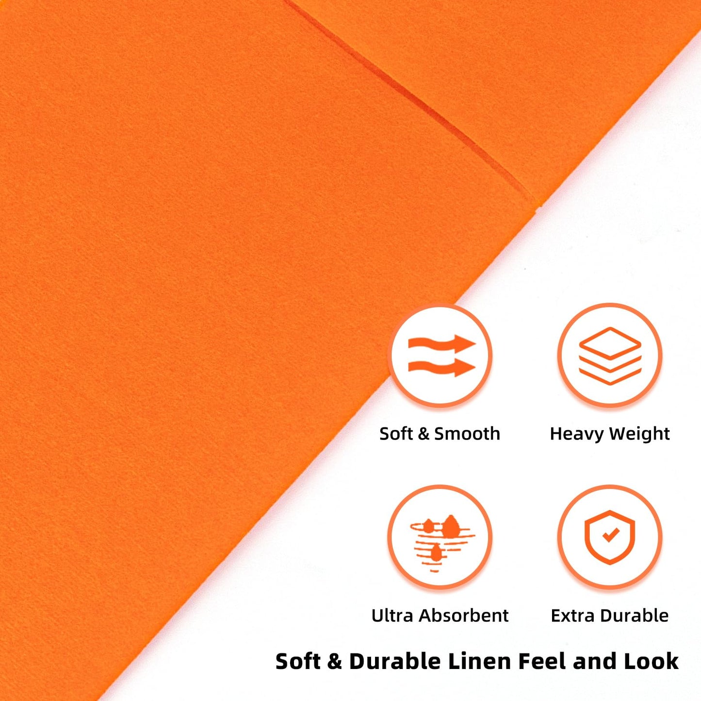 Solid Color Pocket Napkins – 50-Pack Linen-Like Paper Napkins with Silverware Pocket | Soft, Absorbent & Elegant for Dining, Weddings, and Events - Matcha Green