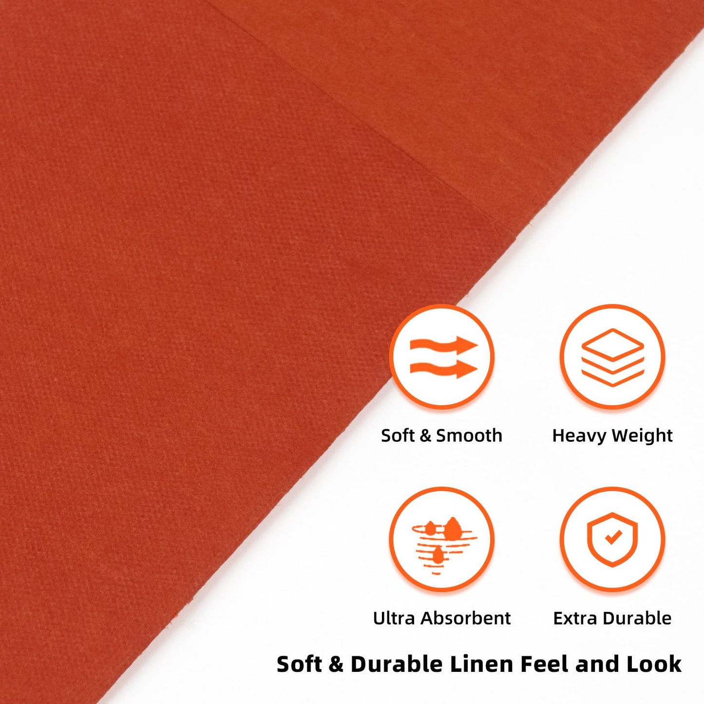 Solid Color Pocket Napkins – 50-Pack Linen-Like Paper Napkins with Silverware Pocket | Soft, Absorbent & Elegant for Dining, Weddings, and Events - Matcha Green
