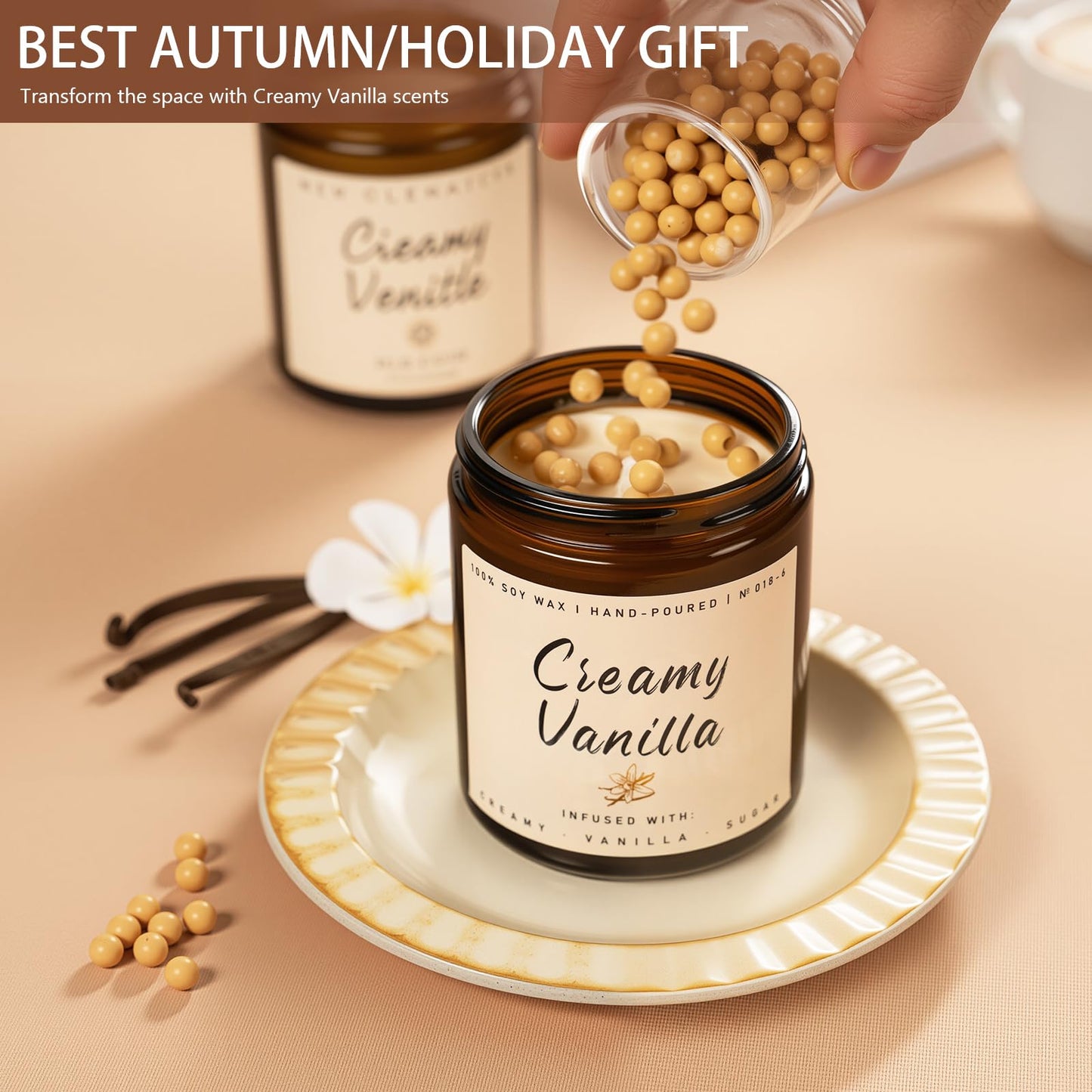 Autumn Scented Candle Collection – Seasonal Scents for Cozy, Holiday Ambience