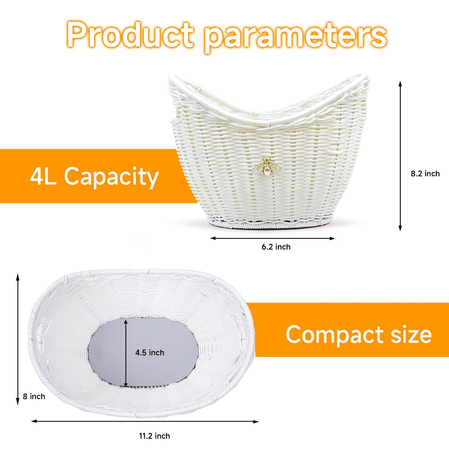 Handcrafted Rattan Ice Bucket with Acrylic Insert β 4L Leak-Proof Double Layer Design with Diatomaceous Earth Pad (Rattan)