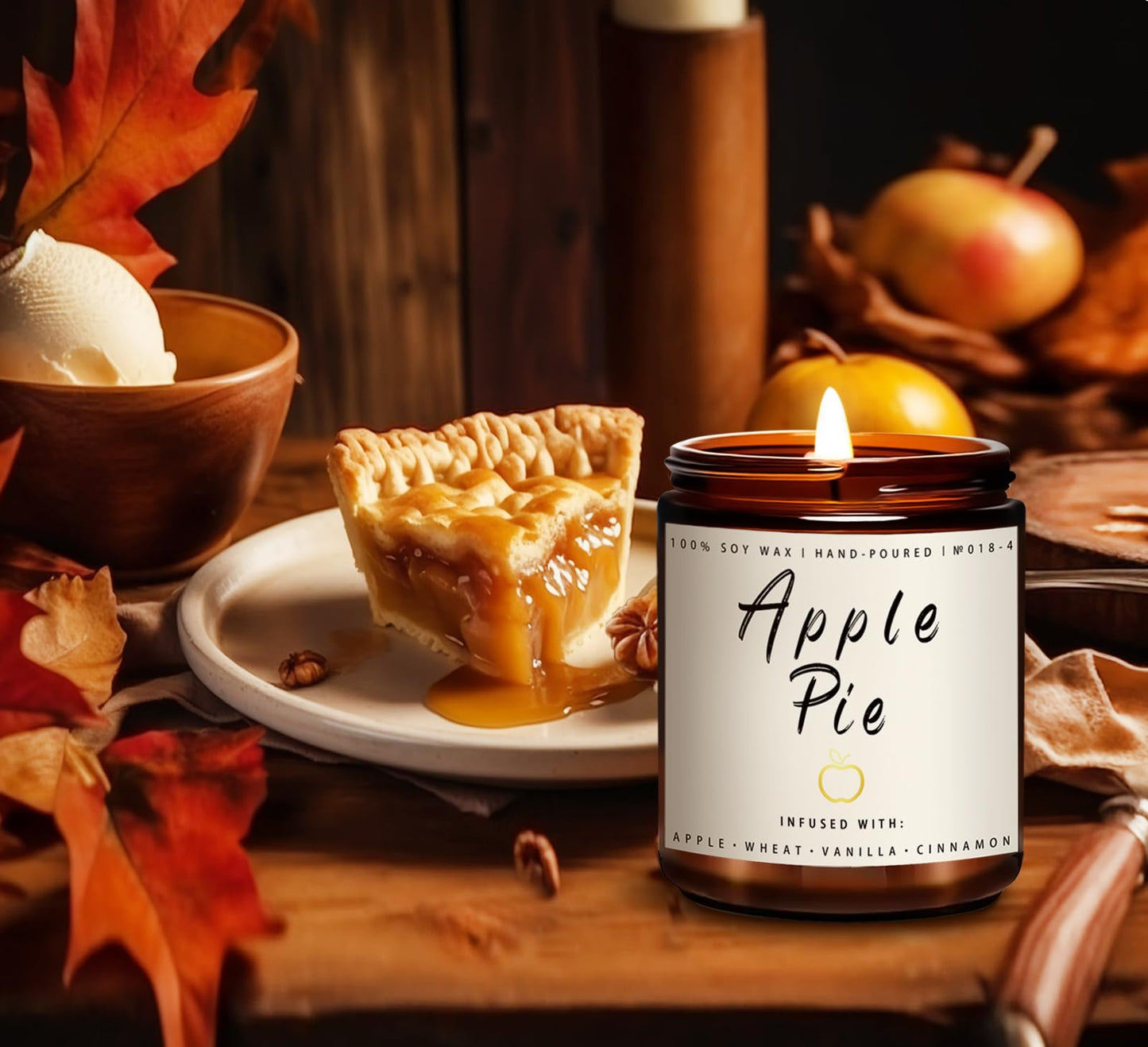 Autumn Scented Candle Collection – Seasonal Scents for Cozy, Holiday Ambience