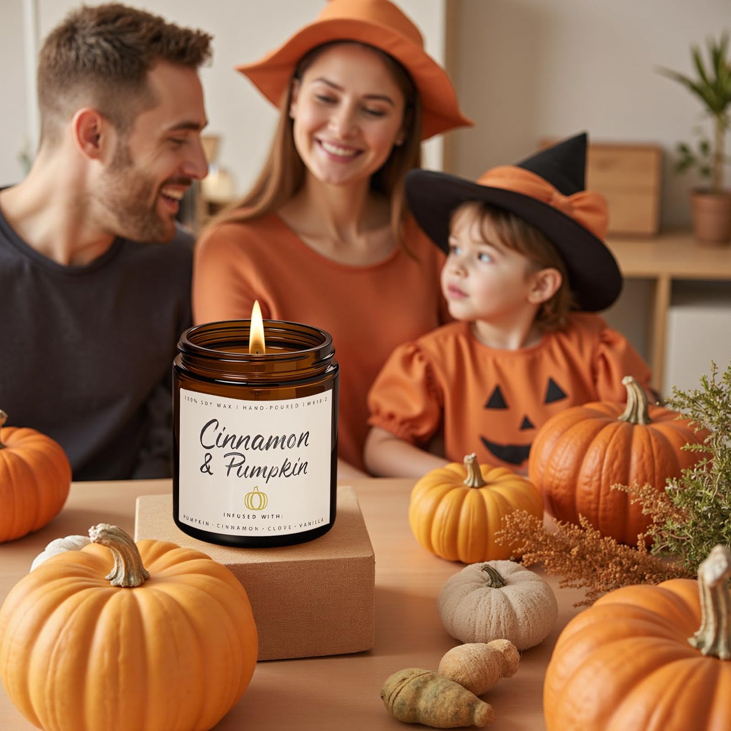 Autumn Scented Candle Collection – Seasonal Scents for Cozy, Holiday Ambience