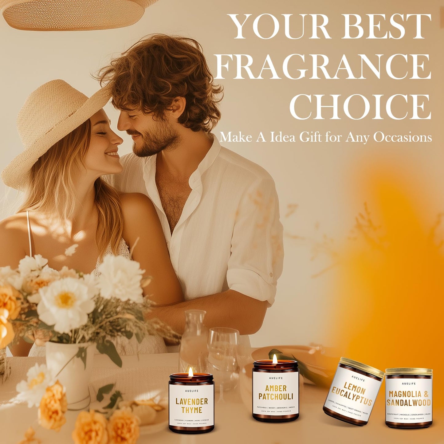 Autumn Scented Candle Collection – Seasonal Scents for Cozy, Holiday Ambience