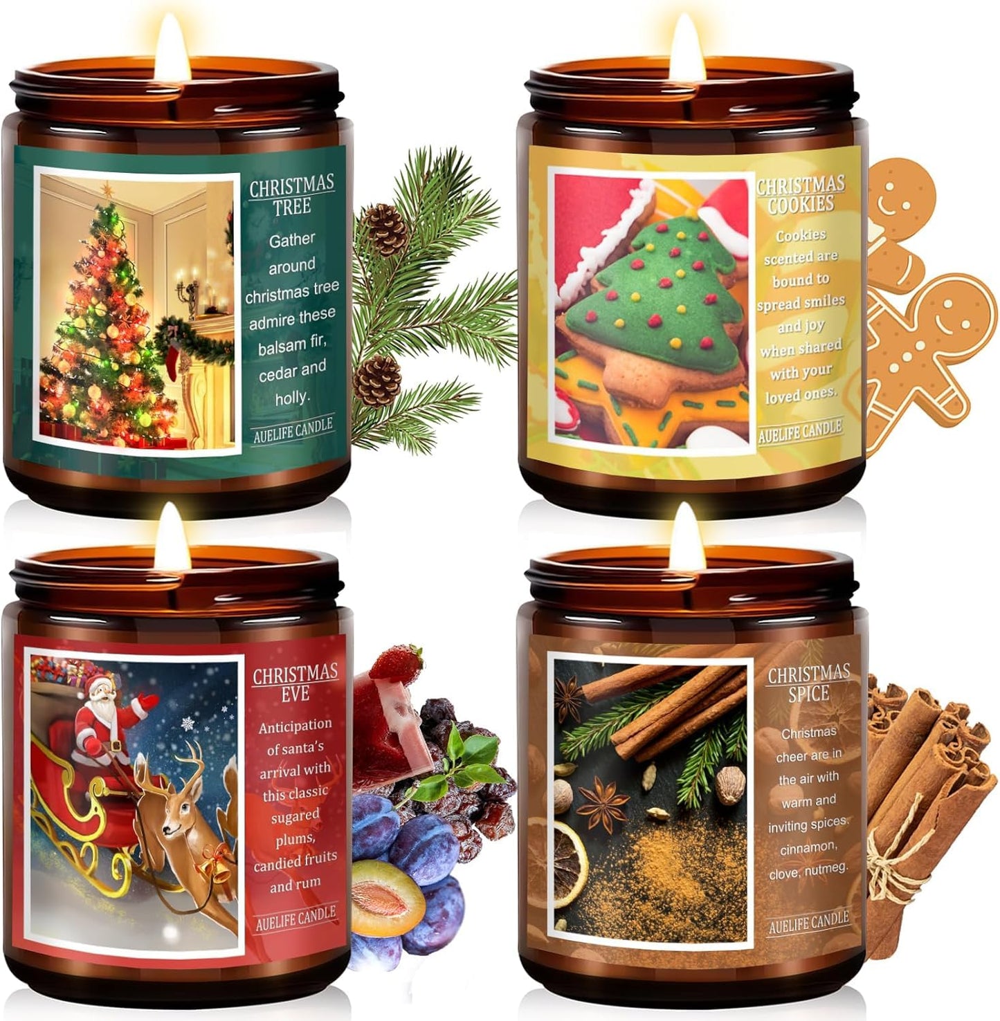 Autumn Scented Candle Collection – Seasonal Scents for Cozy, Holiday Ambience