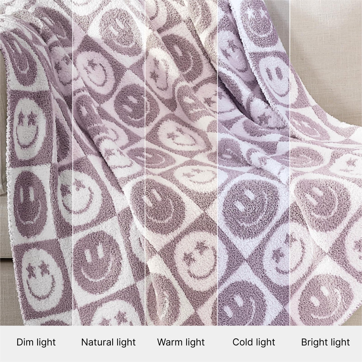 Cozy Checkered Throw Blanket