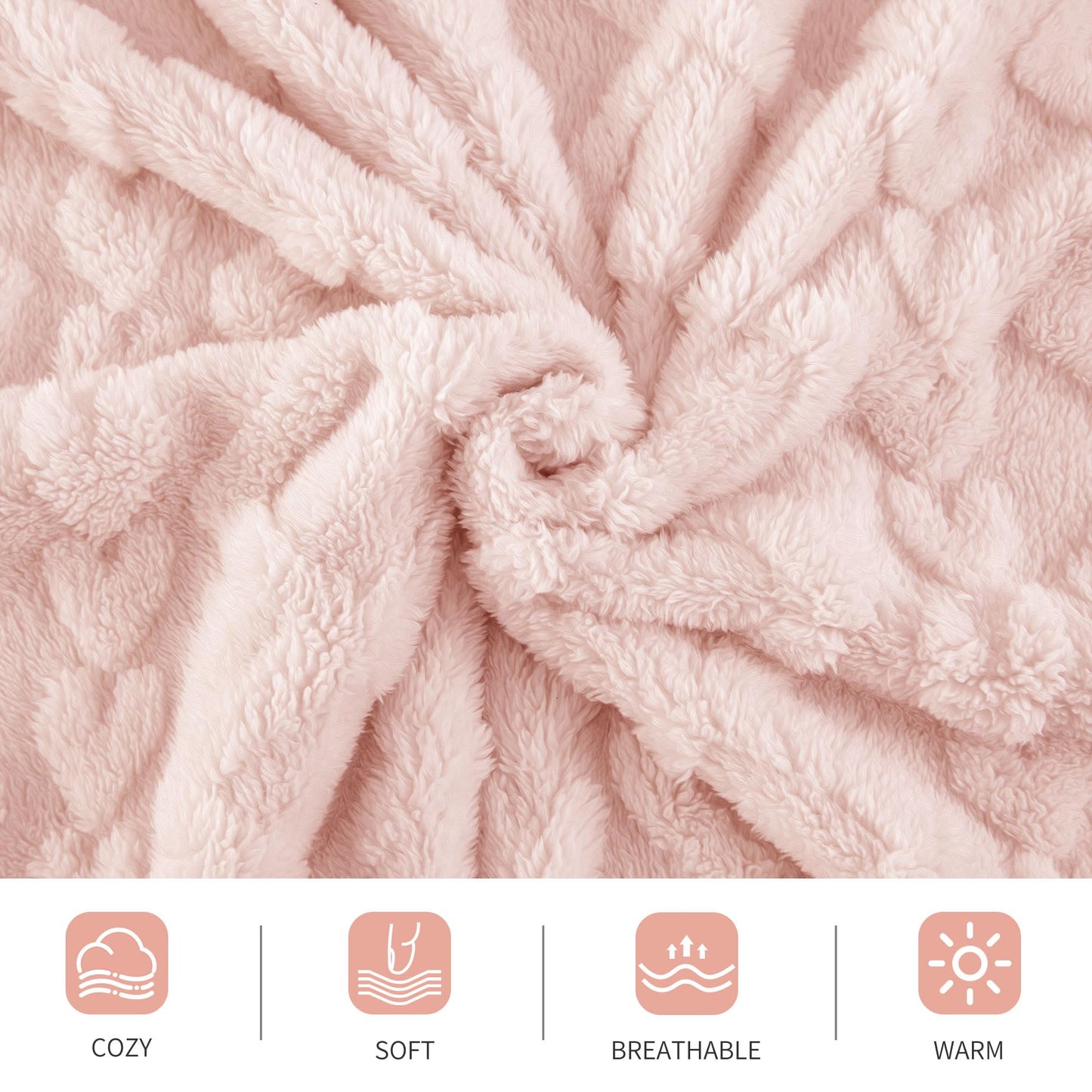 Luxury Plush Faux Fur Throw Blanket