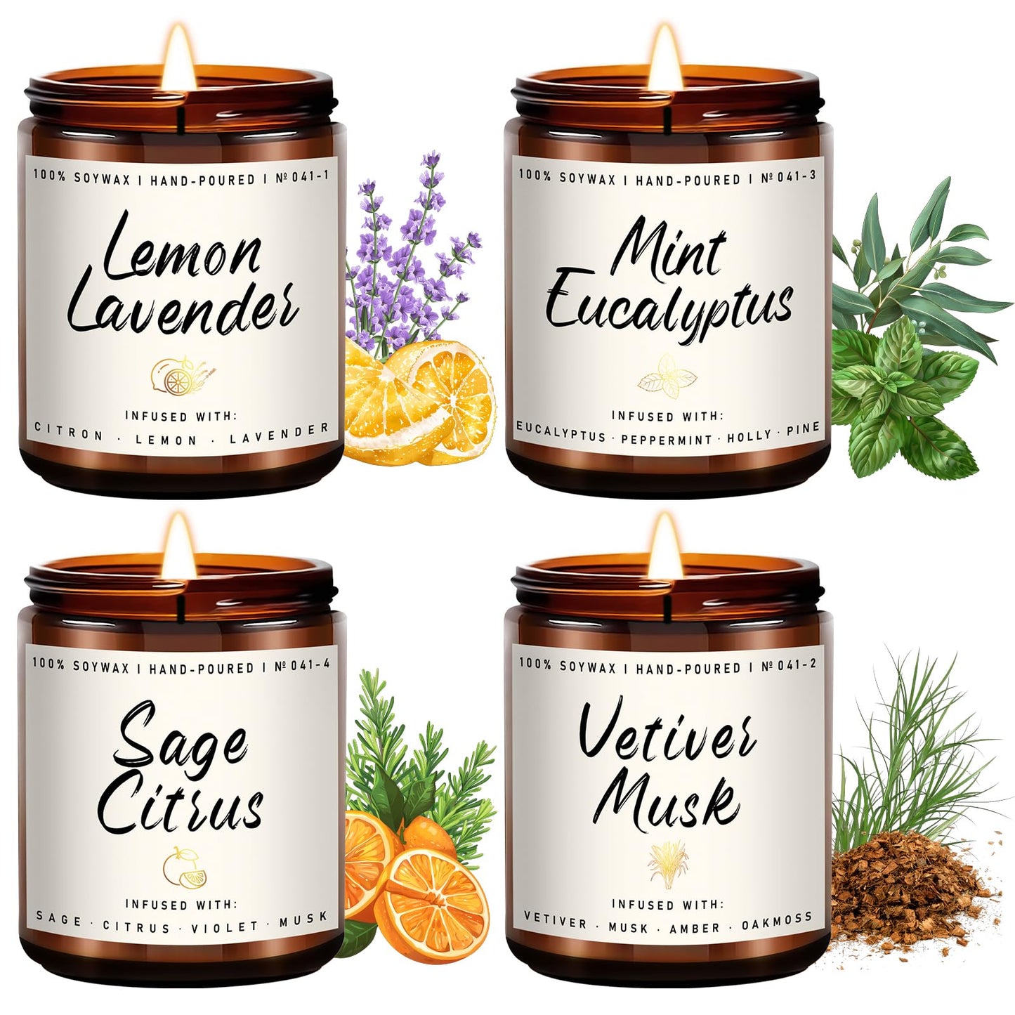 Autumn Scented Candle Collection – Seasonal Scents for Cozy, Holiday Ambience