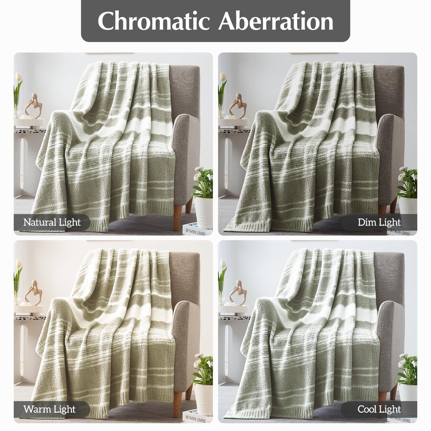 Cozy Checkered Throw Blanket