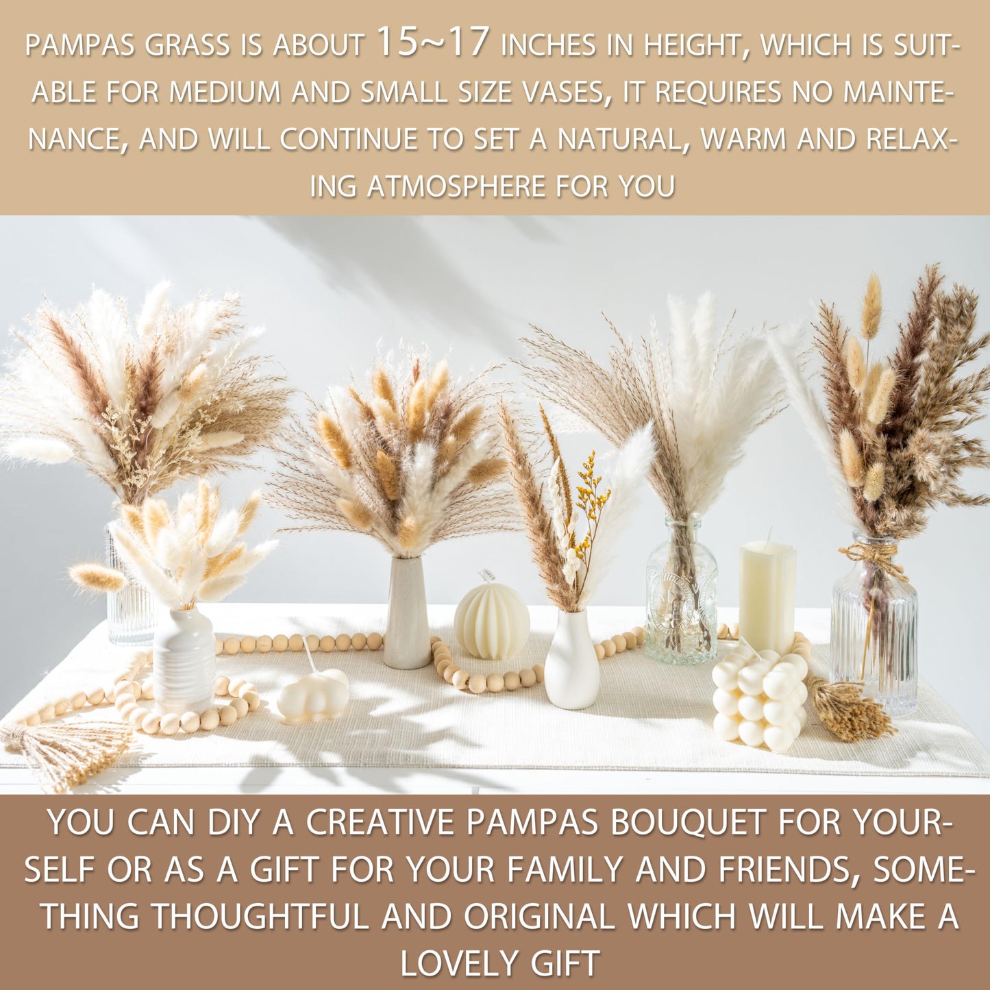 Natural Pampas Grass Bouquet