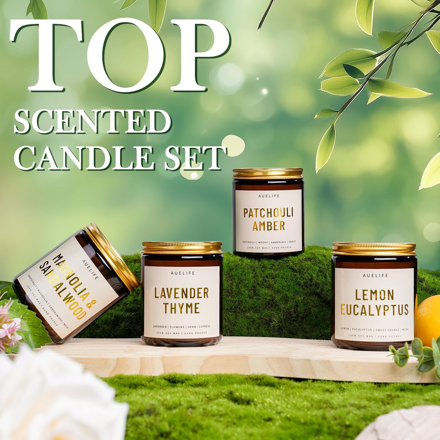 Autumn Scented Candle Collection – Seasonal Scents for Cozy, Holiday Ambience