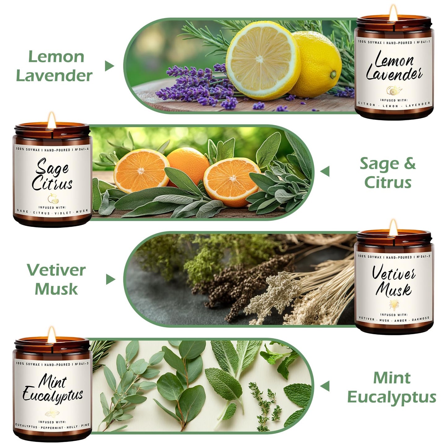 Autumn Scented Candle Collection – Seasonal Scents for Cozy, Holiday Ambience