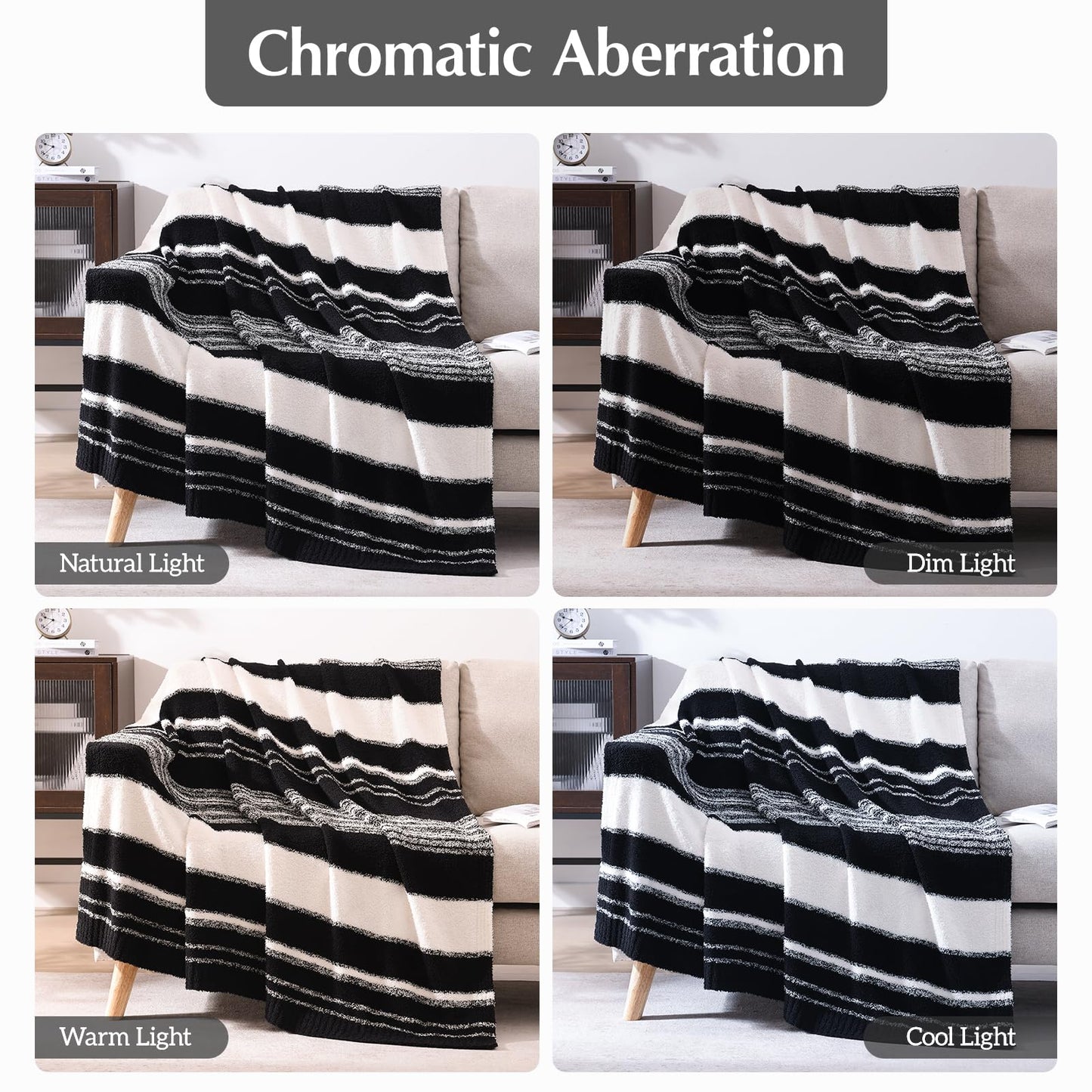 Cozy Checkered Throw Blanket