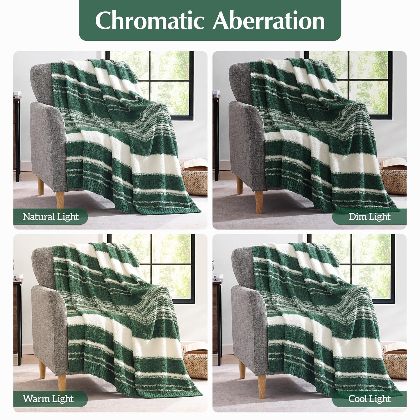 Cozy Checkered Throw Blanket