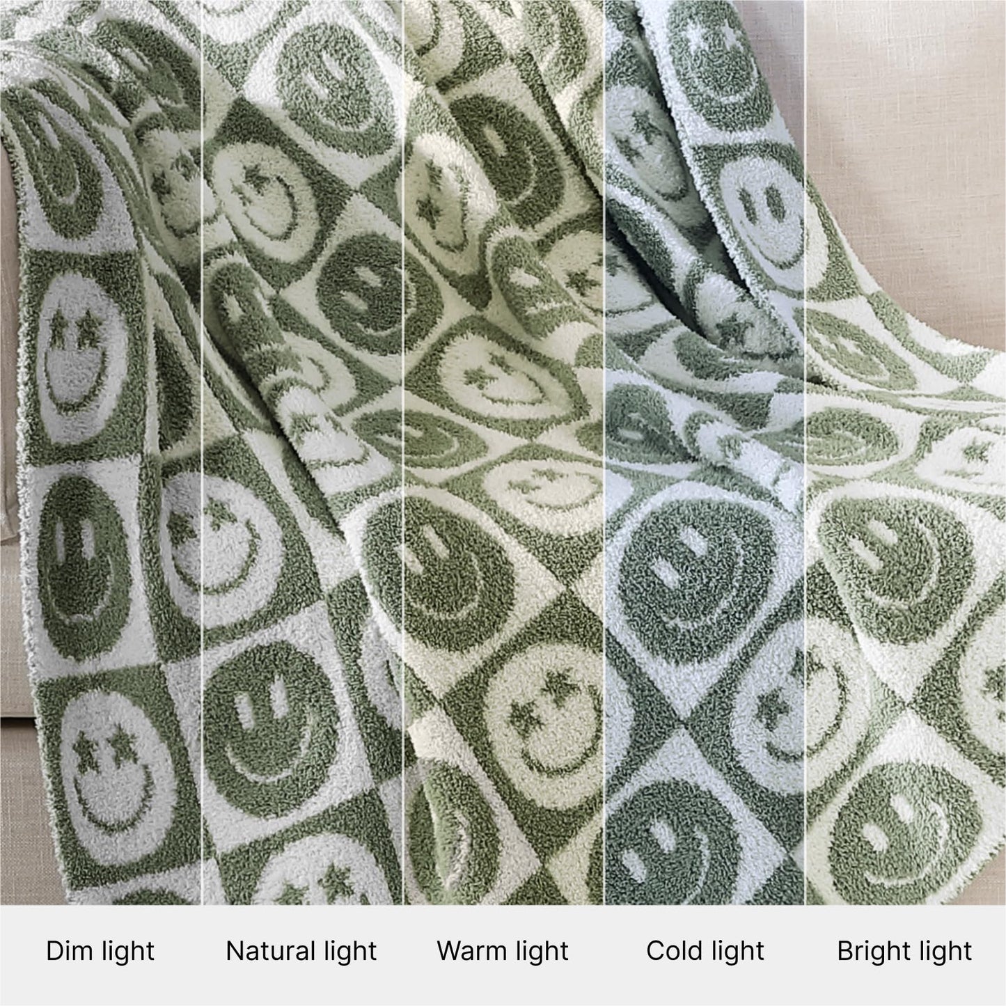 Cozy Checkered Throw Blanket
