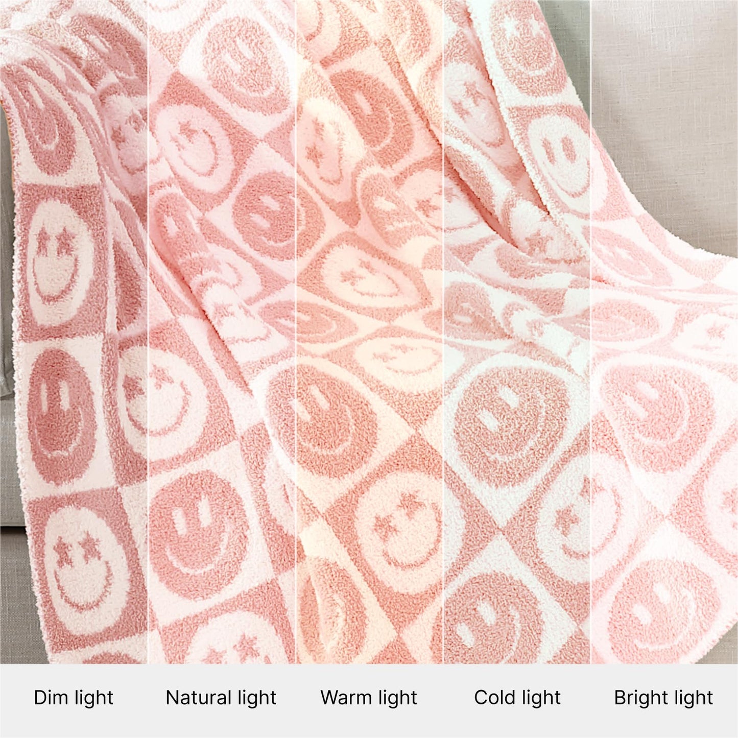 Cozy Checkered Throw Blanket