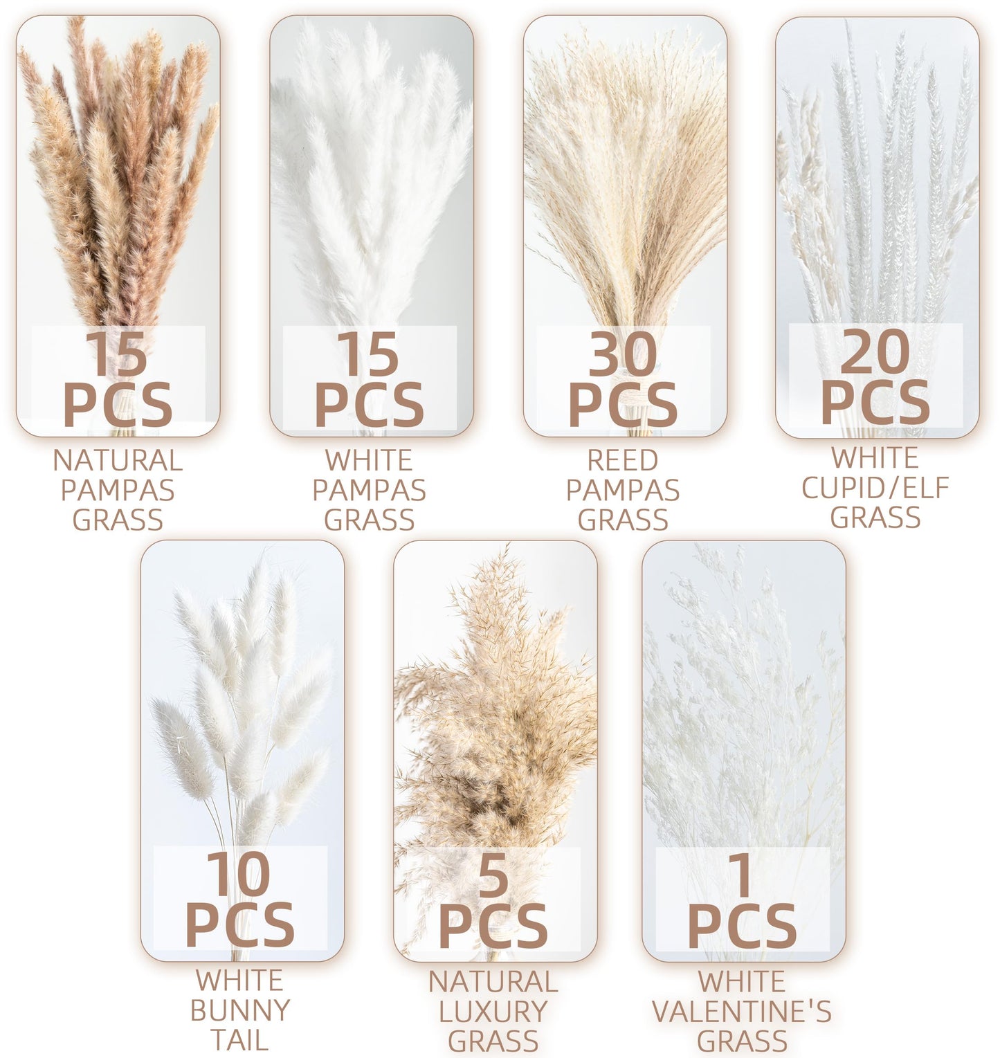 Natural Pampas Grass Bouquet
