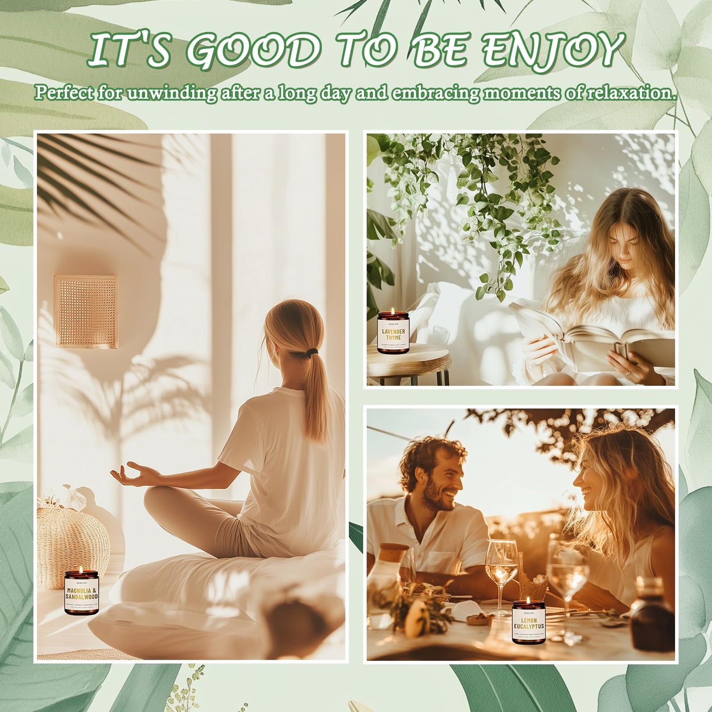 Autumn Scented Candle Collection – Seasonal Scents for Cozy, Holiday Ambience