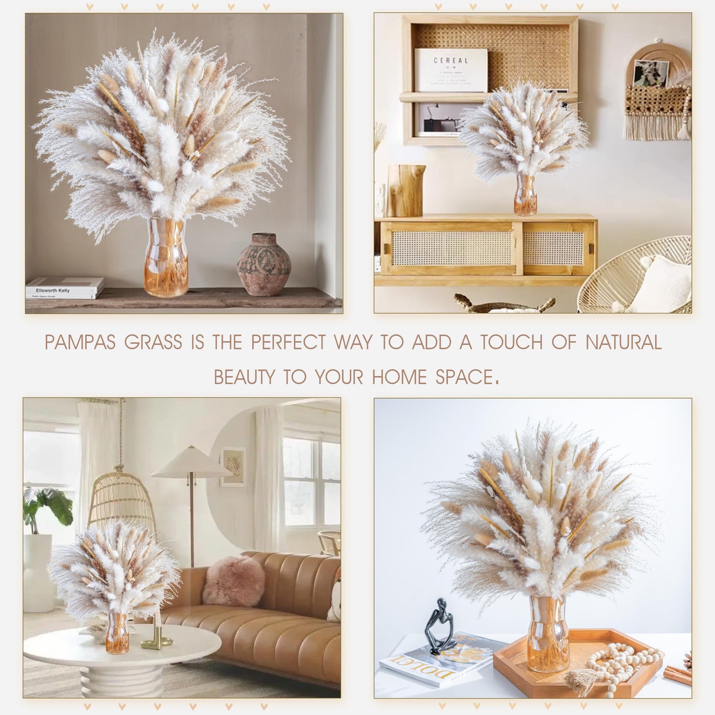 Natural Pampas Grass Bouquet