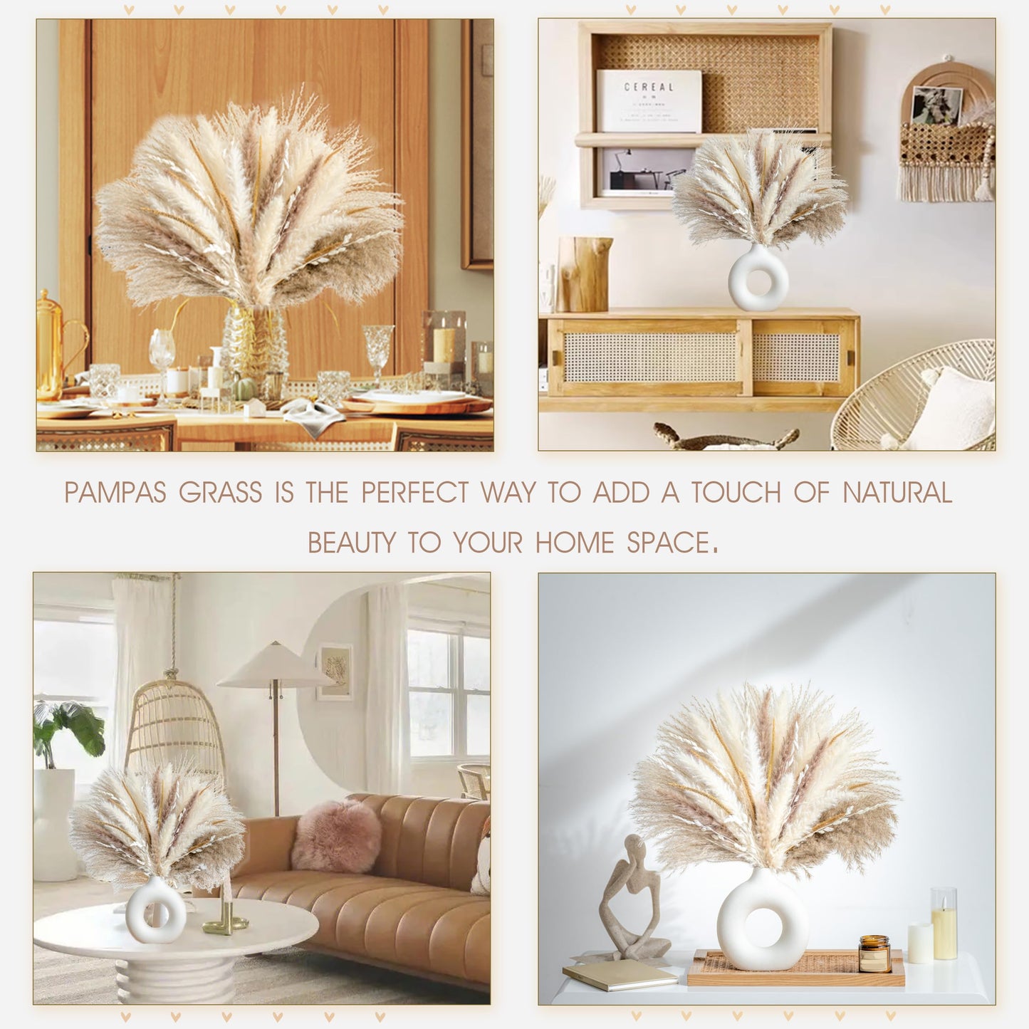 Natural Pampas Grass Bouquet