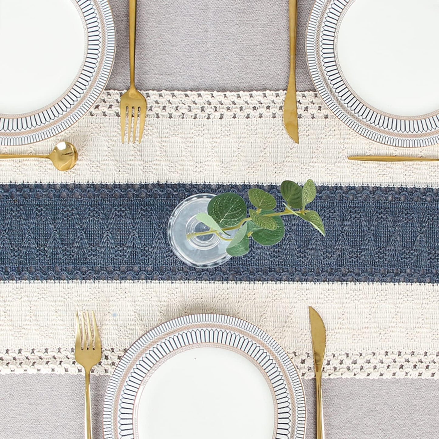 Boho Macrame Table Runner - Rustic Farmhouse Decor for Dining, Events & Holidays