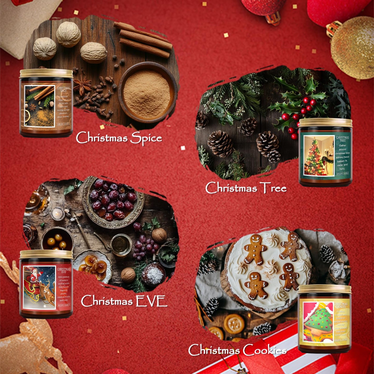 Autumn Scented Candle Collection – Seasonal Scents for Cozy, Holiday Ambience
