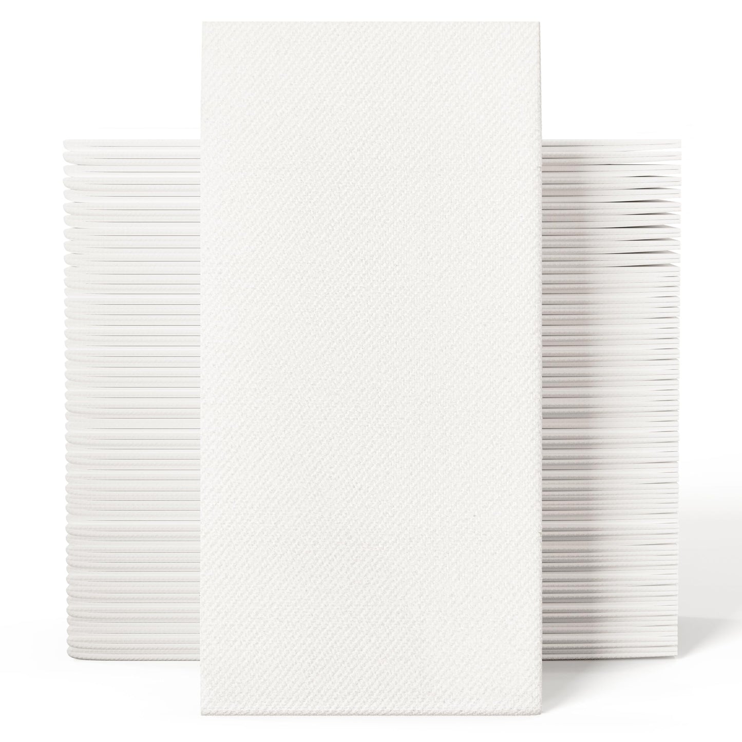 Luxury Disposable Hand Towels – Linen-Feel Paper Guest Napkins for Guest at Weddings, Dinner Parties & Events | Pack of 100