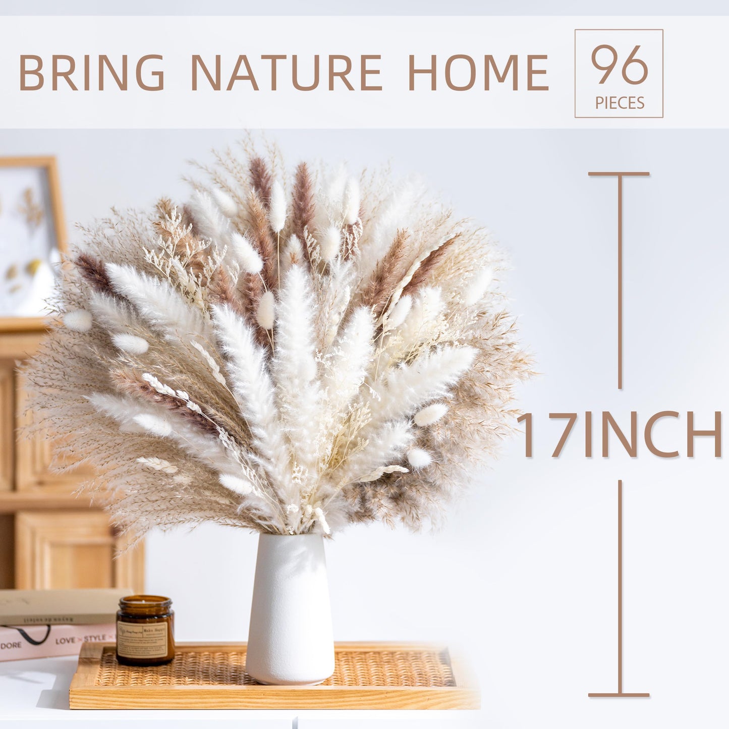 Natural Pampas Grass Bouquet
