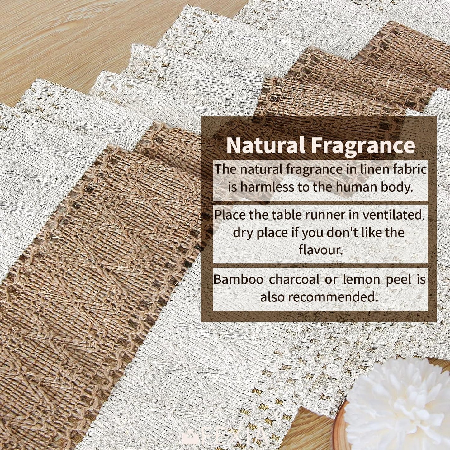 Boho Macrame Table Runner - Rustic Farmhouse Decor for Dining, Events & Holidays