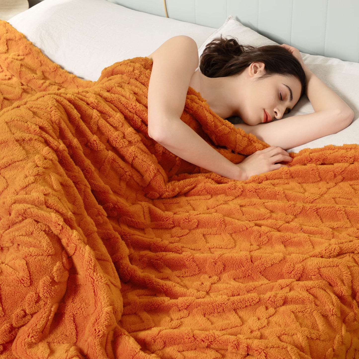 Luxury Plush Faux Fur Throw Blanket