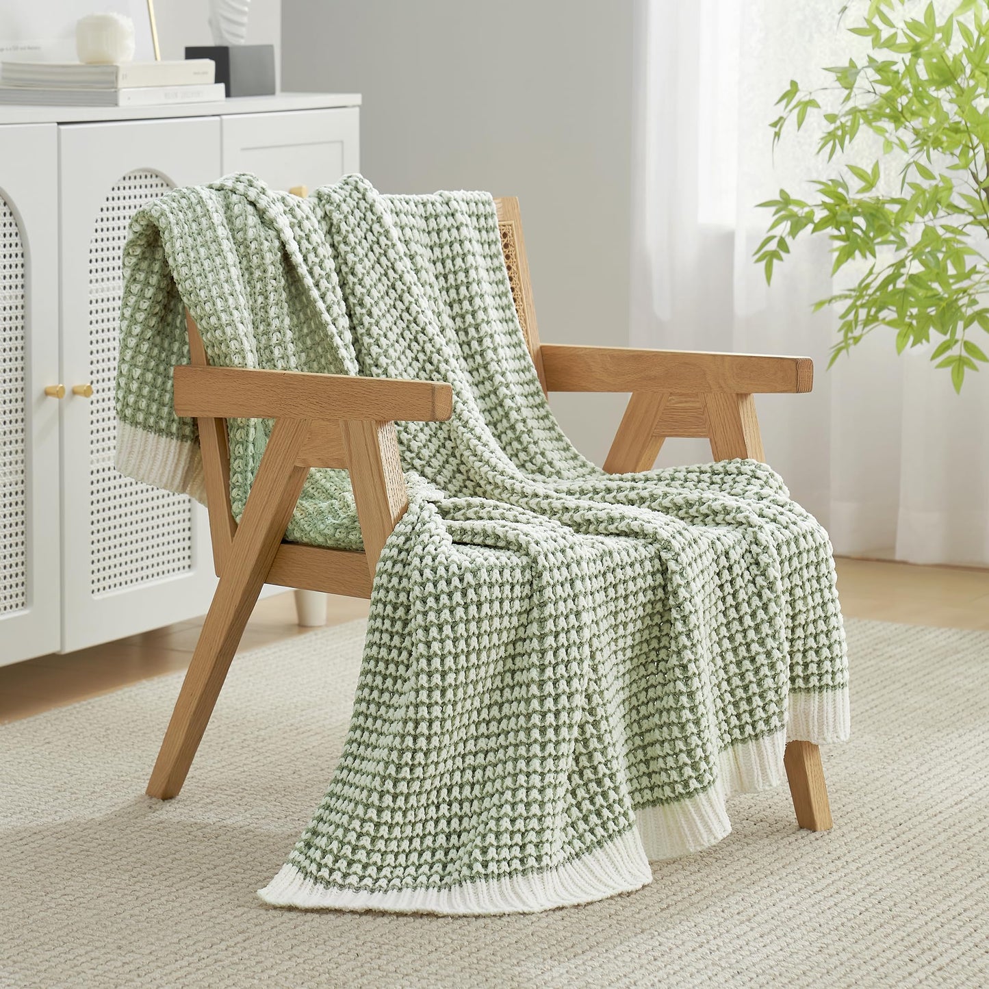 Home Chunky Knit Throw Blanket