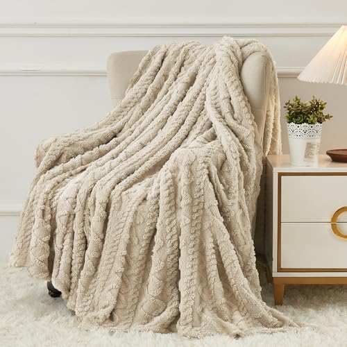 Luxury Plush Faux Fur Throw Blanket