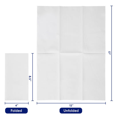 Luxury Disposable Hand Towels – Linen-Feel Paper Guest Napkins for Guest at Weddings, Dinner Parties & Events | Pack of 100