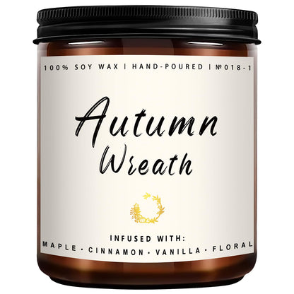 Autumn Scented Candle Collection – Seasonal Scents for Cozy, Holiday Ambience