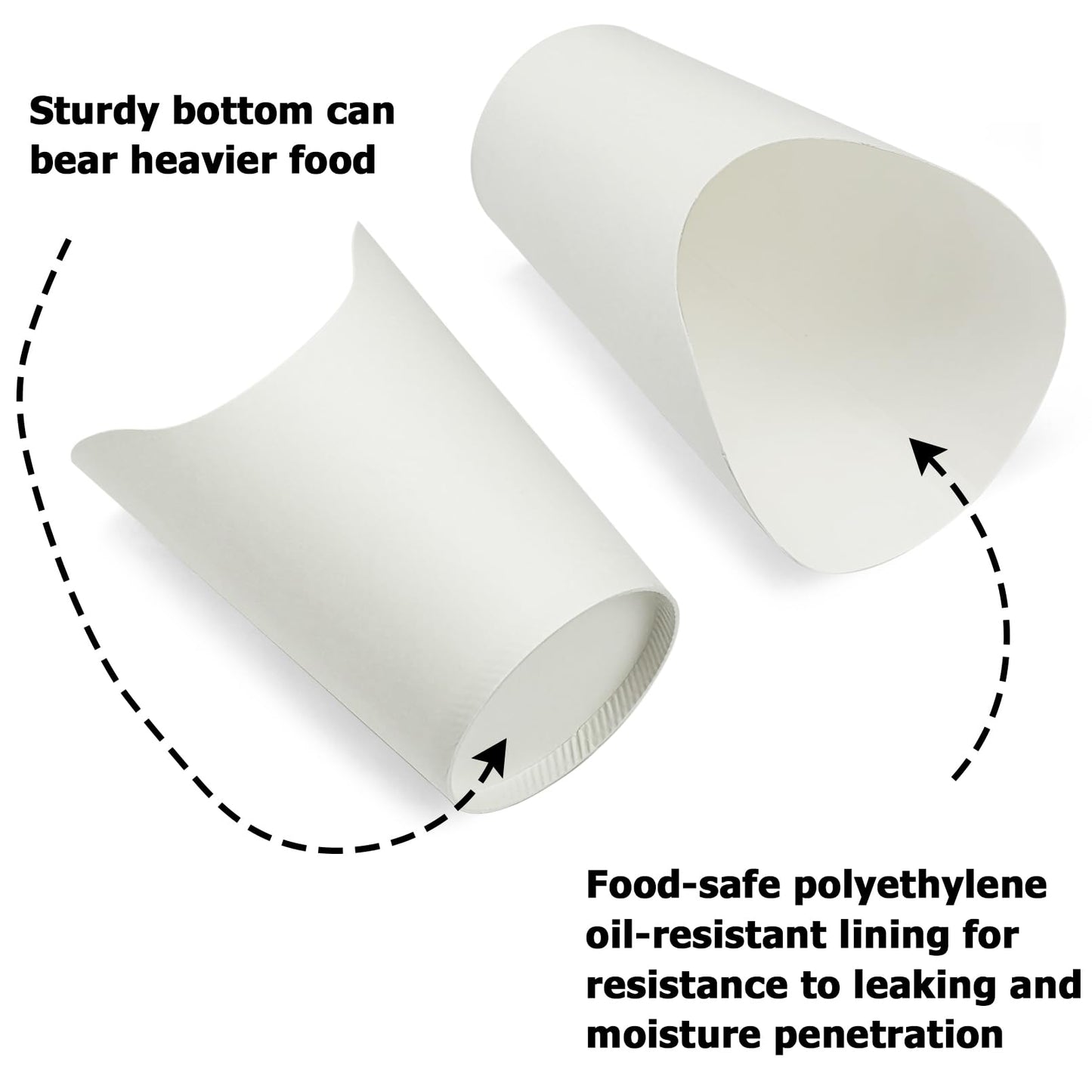 Versatile Snack Holder Cups – 100 Pack
