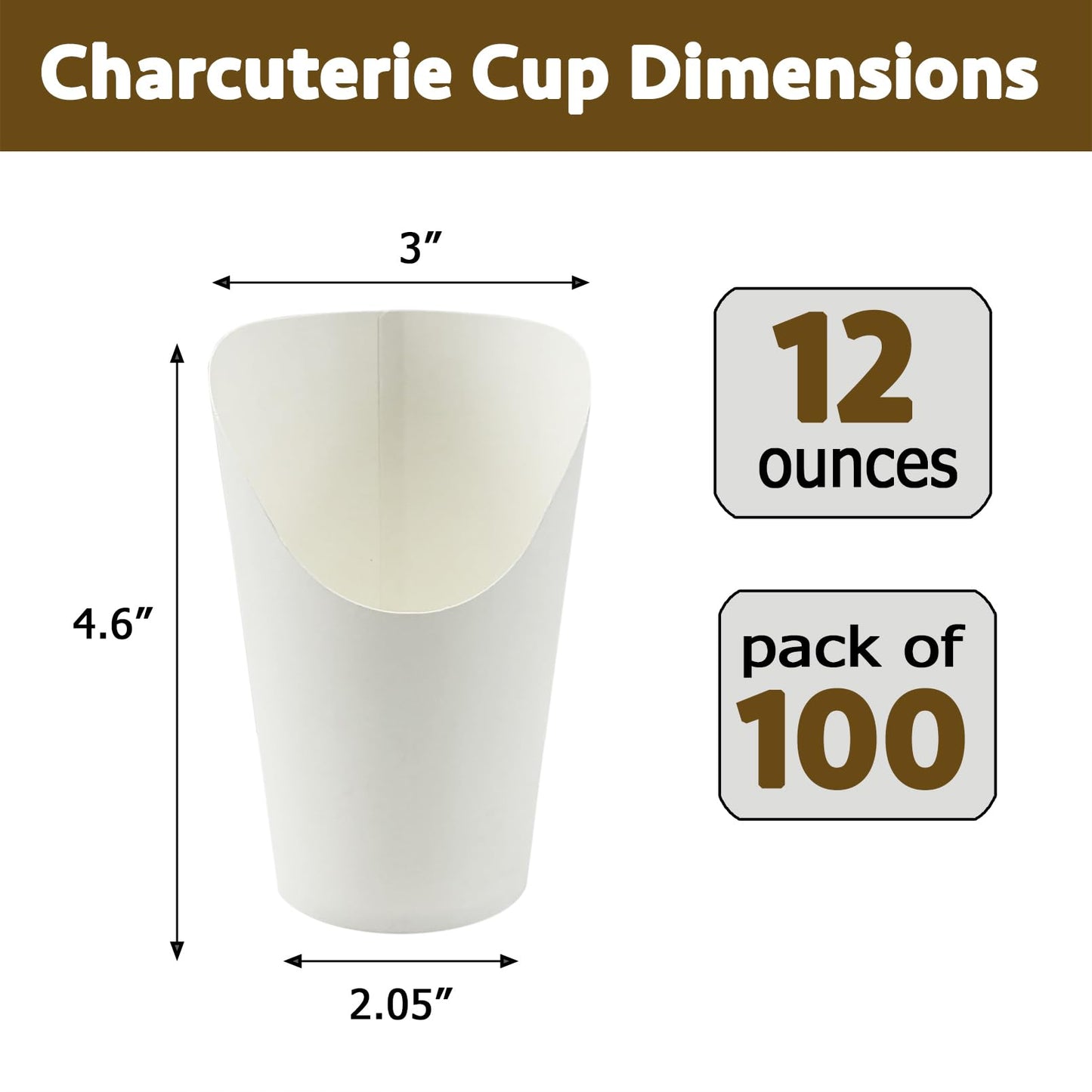 Versatile Snack Holder Cups – 100 Pack