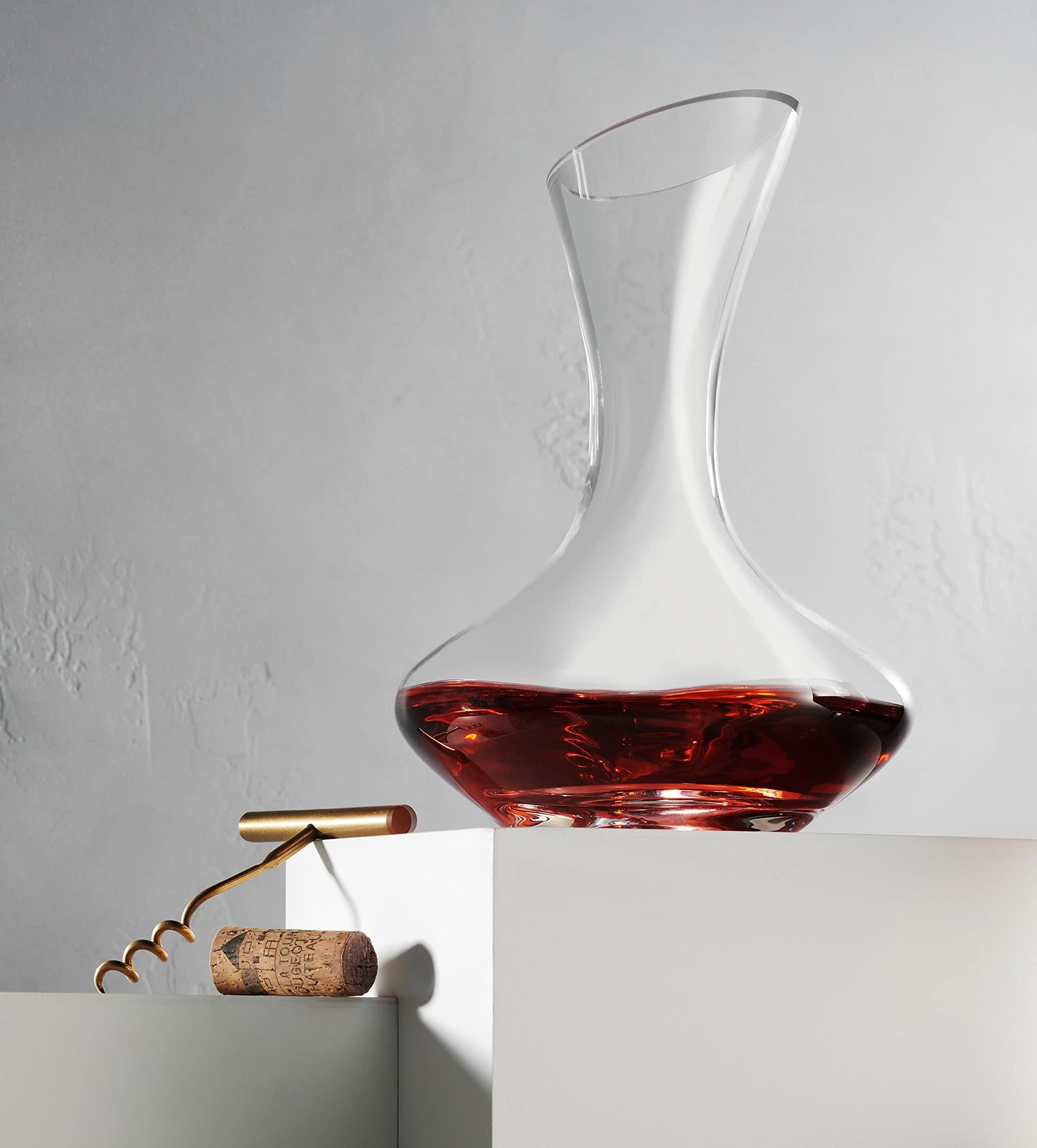 Wine Decanter Carafe – Elegant Lead-Free Glass for Red & White Wines
