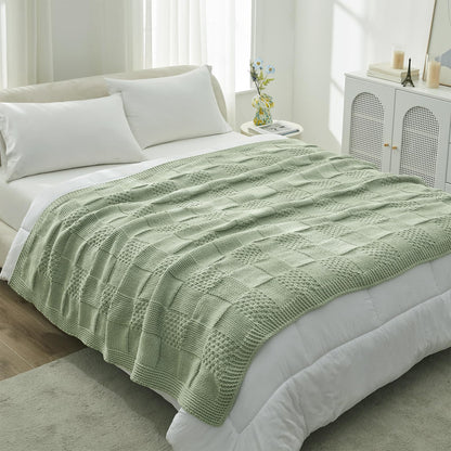 Home Chunky Knit Throw Blanket