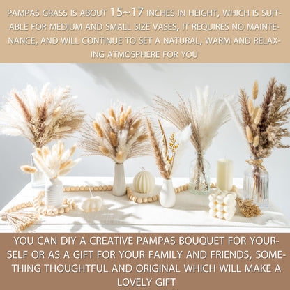 Natural Pampas Grass Bouquet