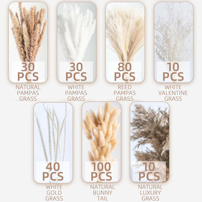 Natural Pampas Grass Bouquet