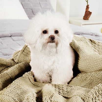 Home Chunky Knit Throw Blanket