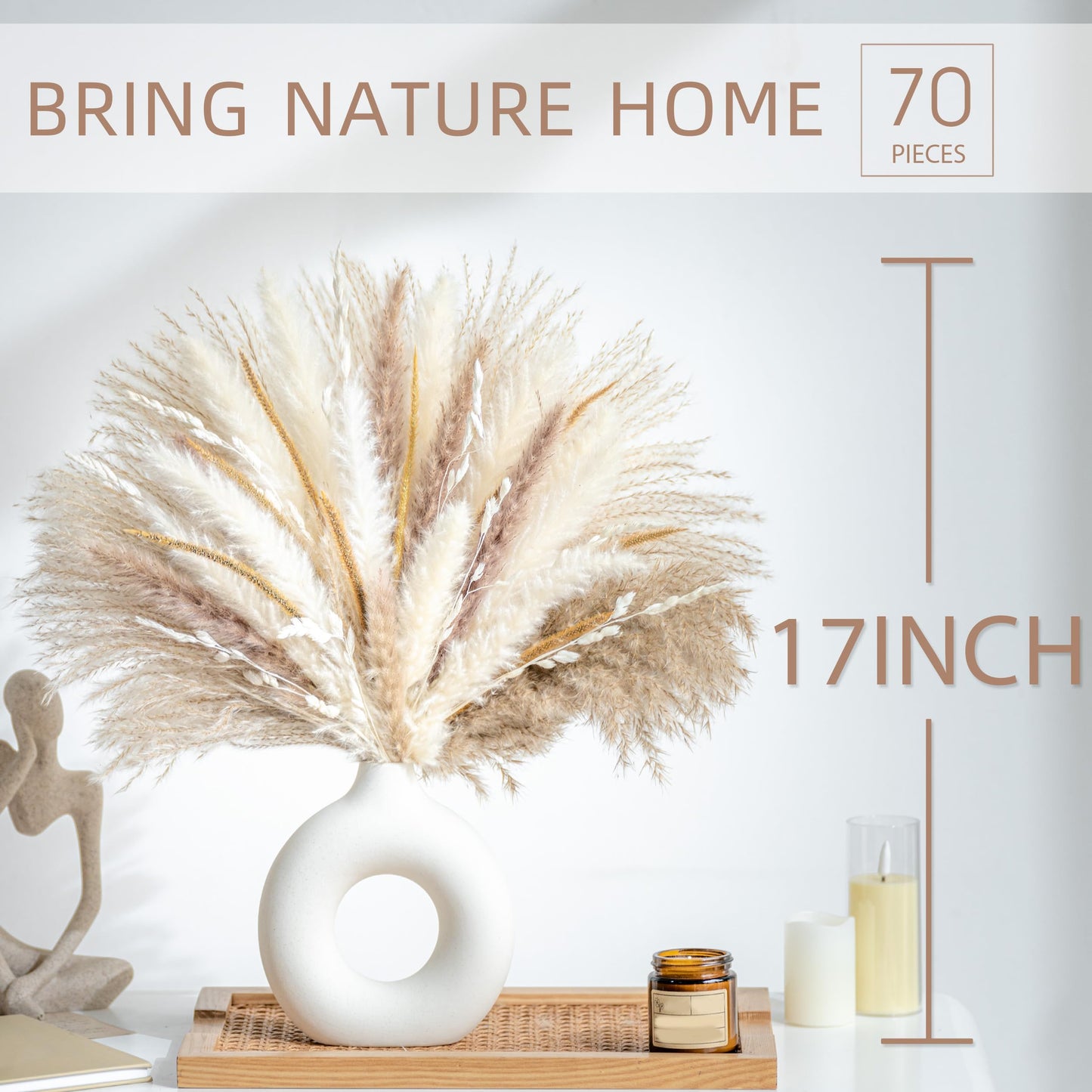 Natural Pampas Grass Bouquet