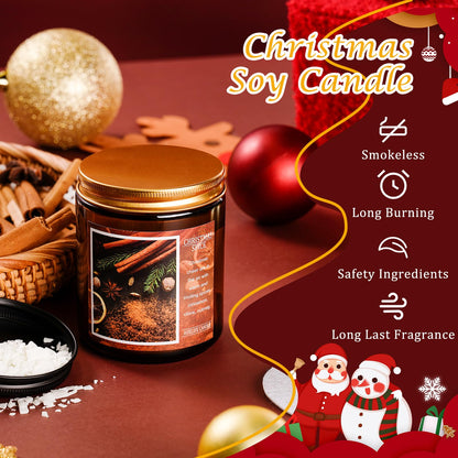 Autumn Scented Candle Collection – Seasonal Scents for Cozy, Holiday Ambience