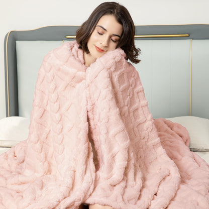 Luxury Plush Faux Fur Throw Blanket